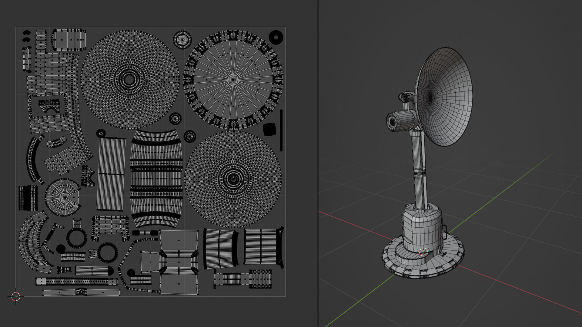Sci-Fi Props Pack Low-poly 3D model_1