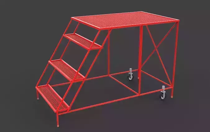 rolling step ladder model