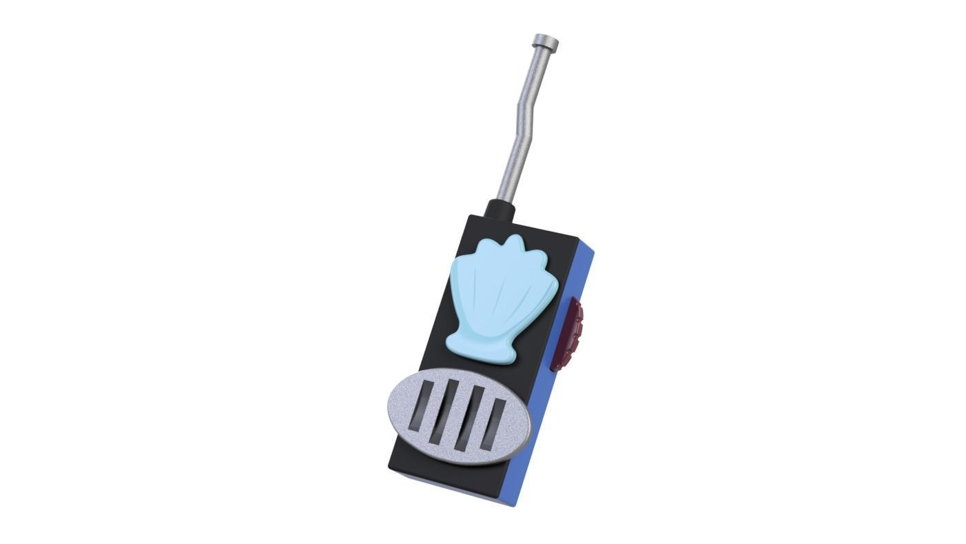 Walkie Talkie from Spongebob 3D model 3D printable | CGTrader
