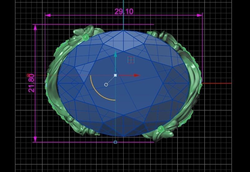 Ring Horse 3D print model_8