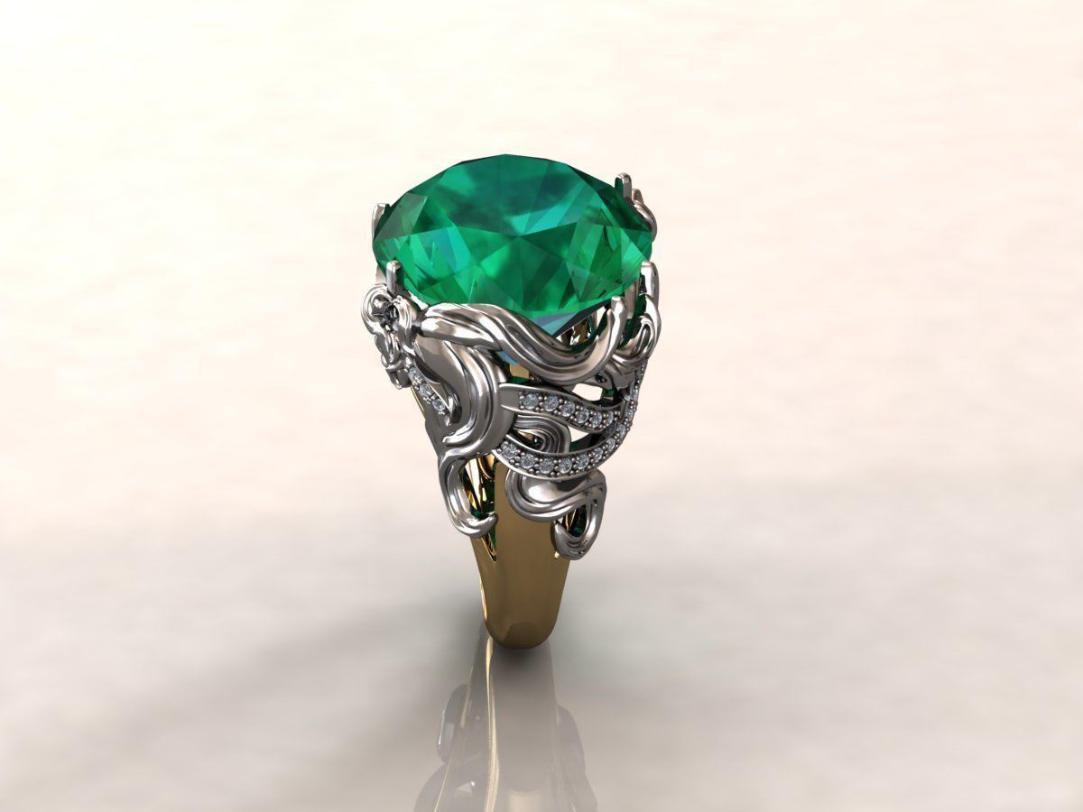 Ring Horse 3D print model_4