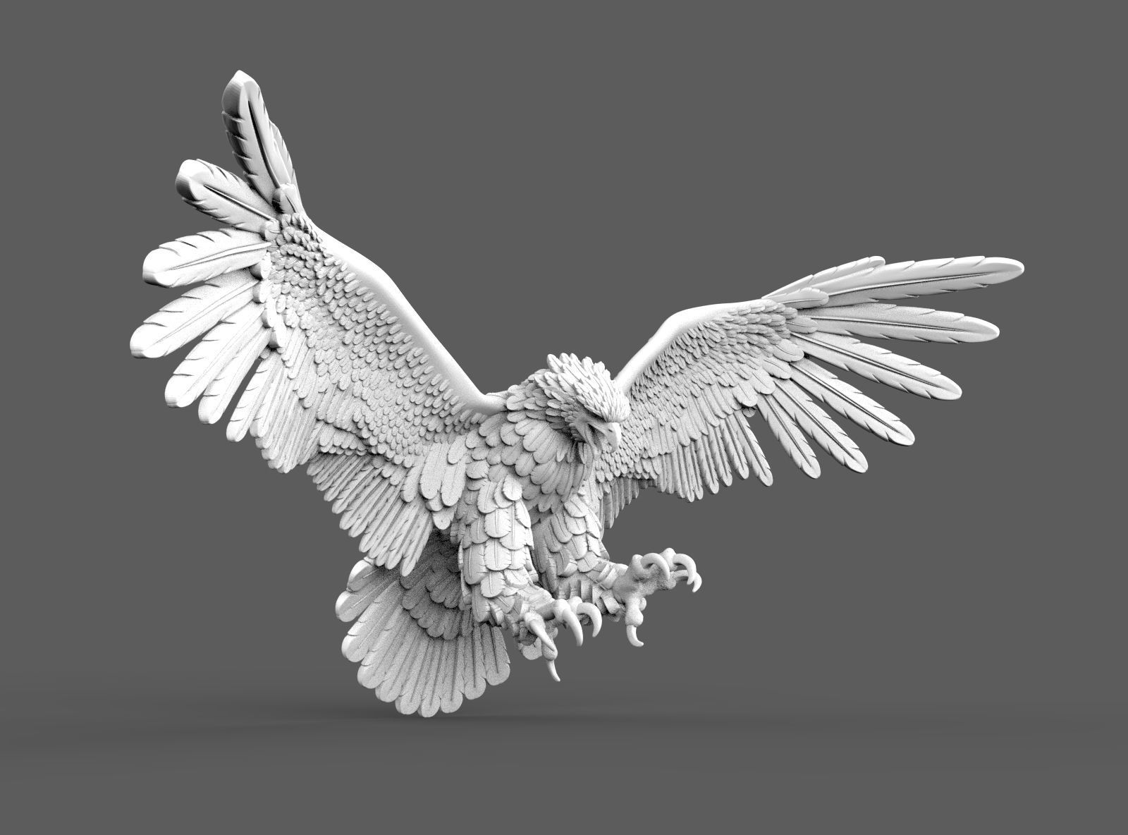 eagle 3D print model_15