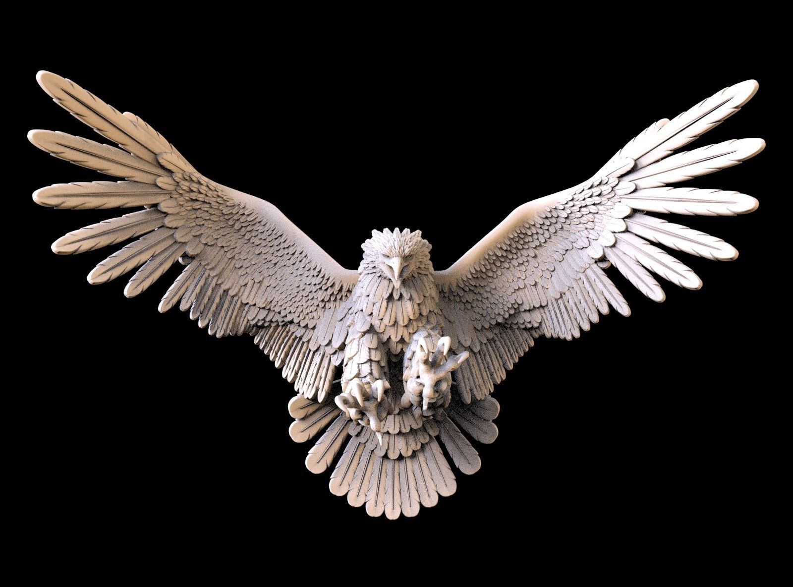 eagle 3D print model_77