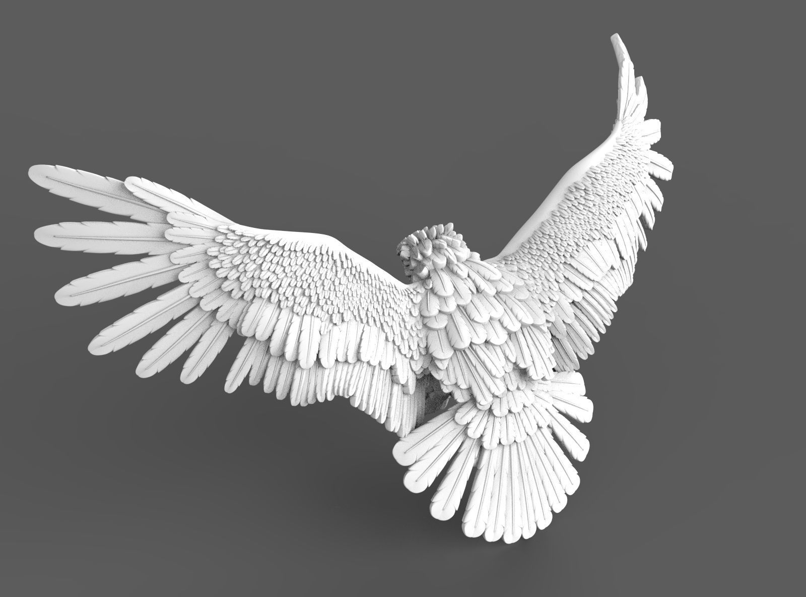 eagle 3D print model_113