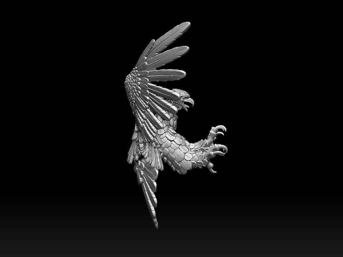 eagle 3D print model_35
