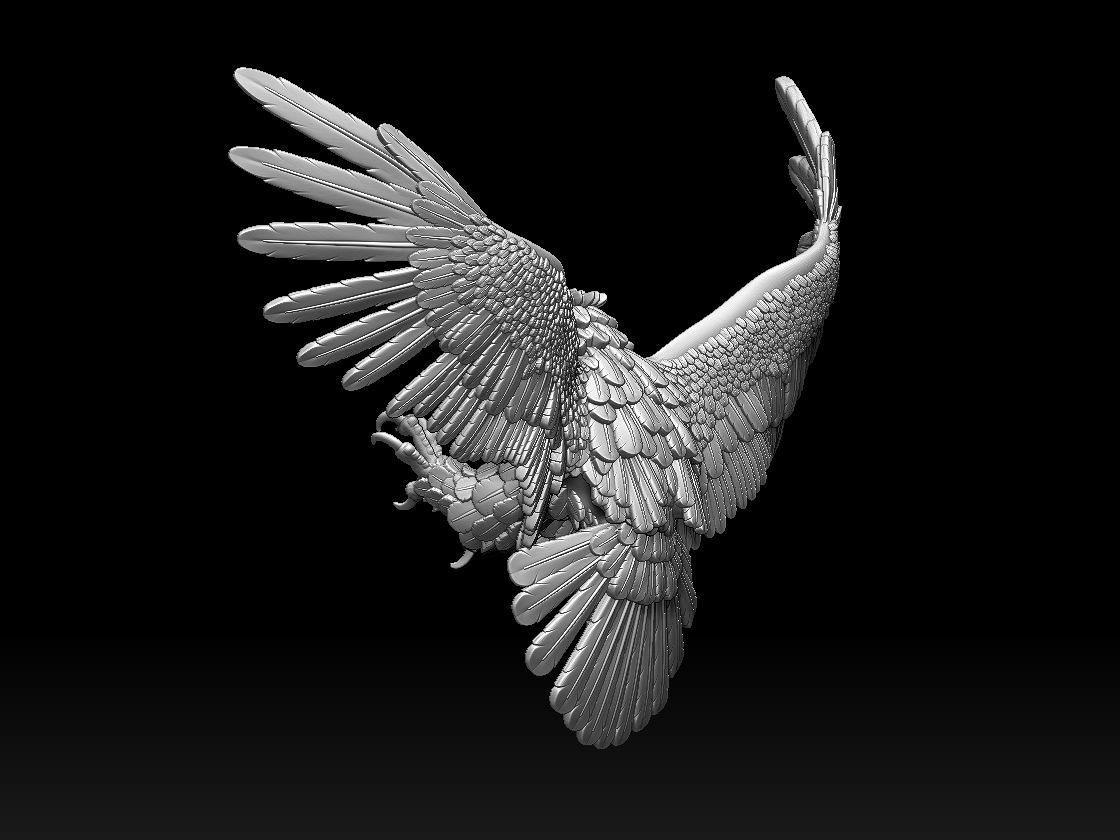 eagle 3D print model_55