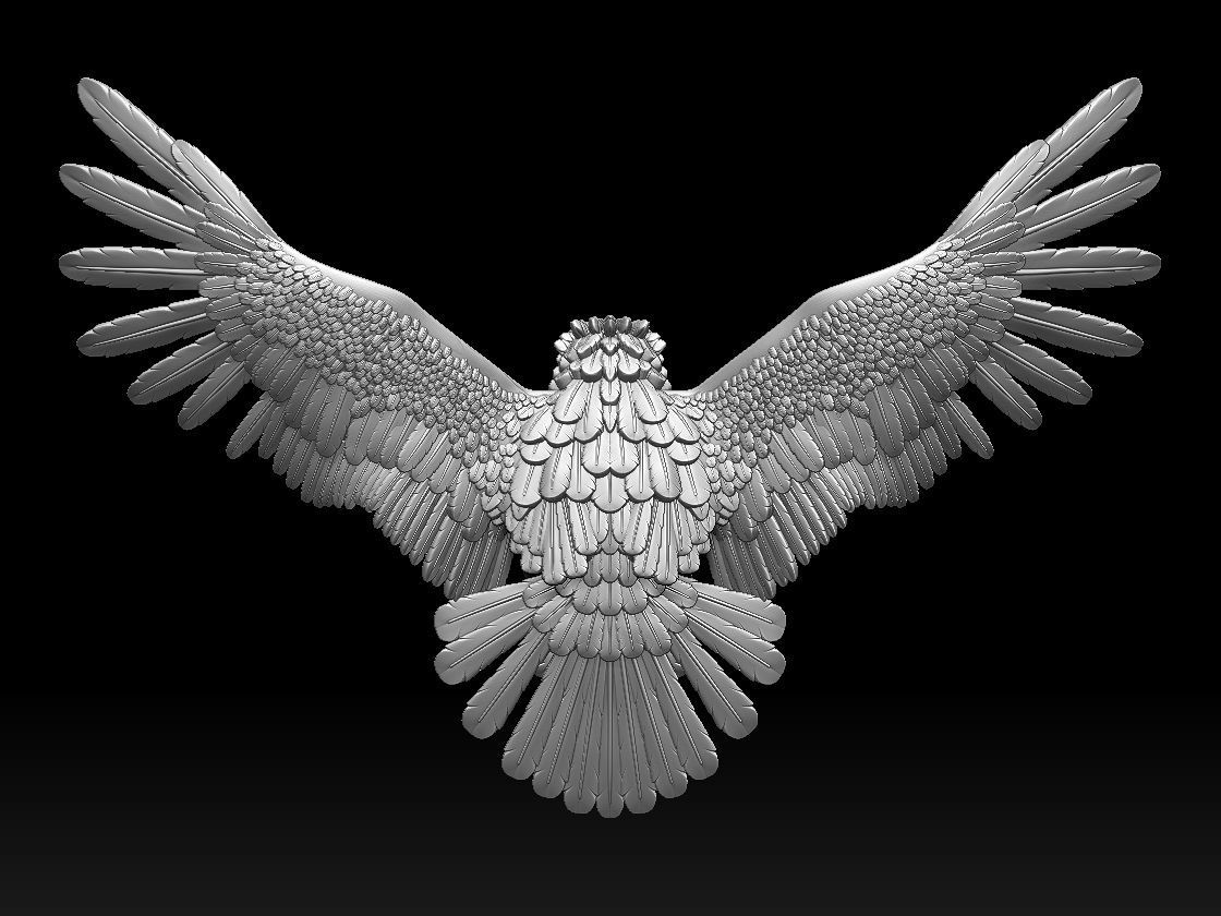 eagle 3D print model_71