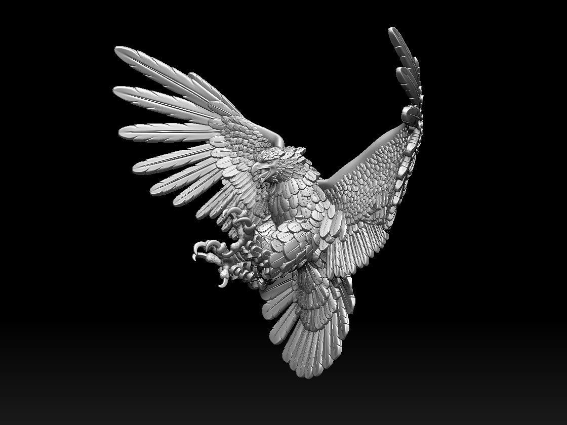 eagle 3D print model_95