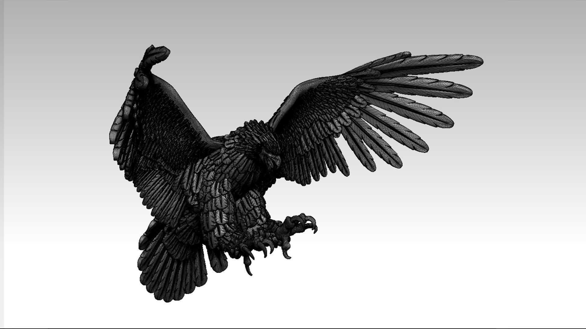 eagle 3D print model_112
