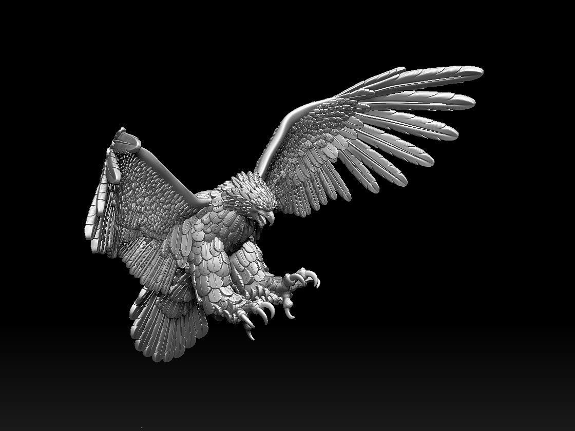 eagle 3D print model_67