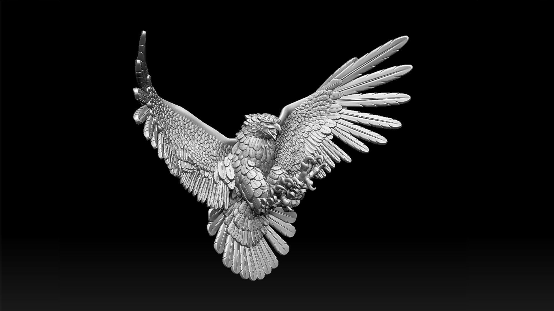 eagle 3D print model_73
