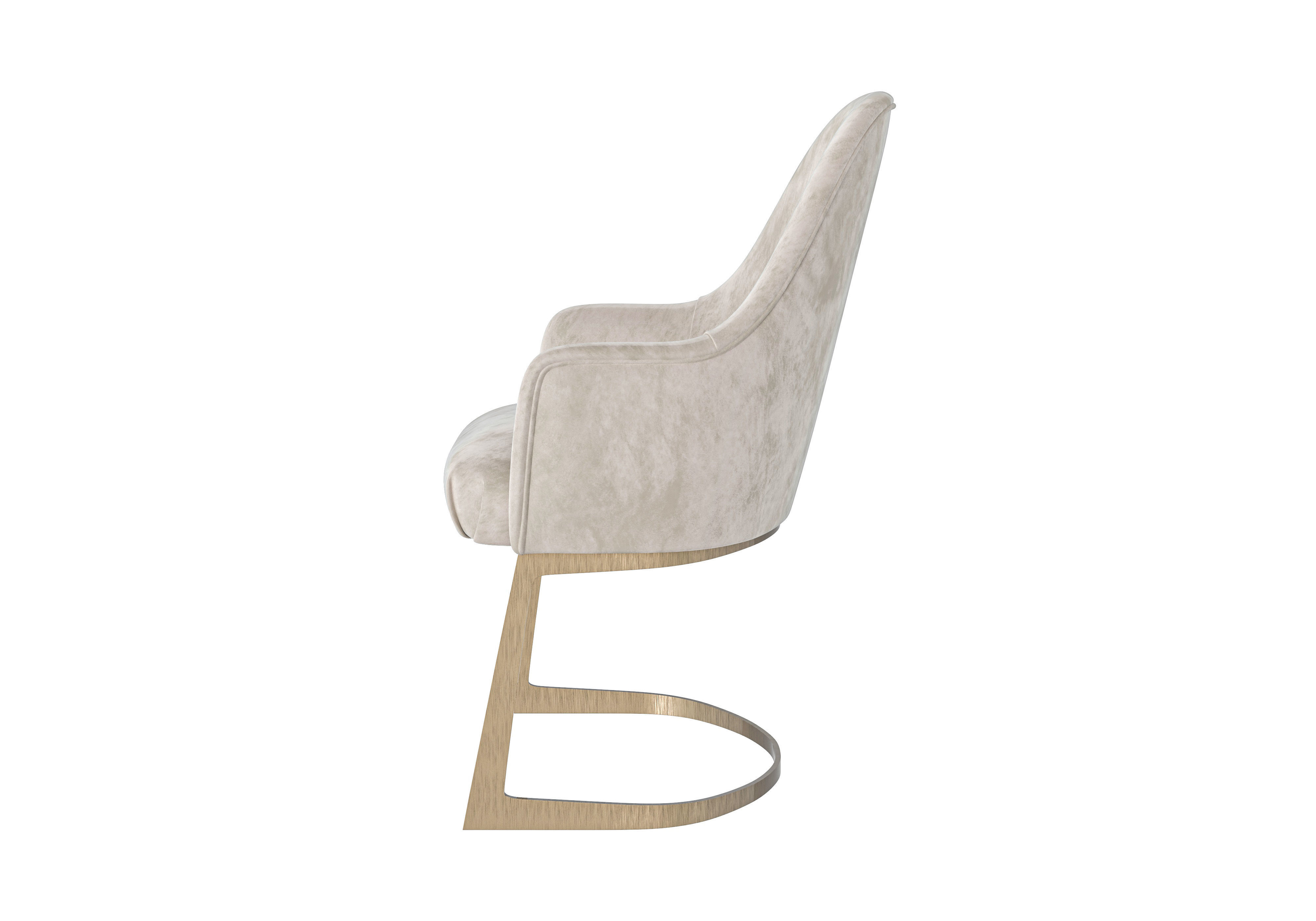 Refined chair with armrests by MODENESE 3D model_2