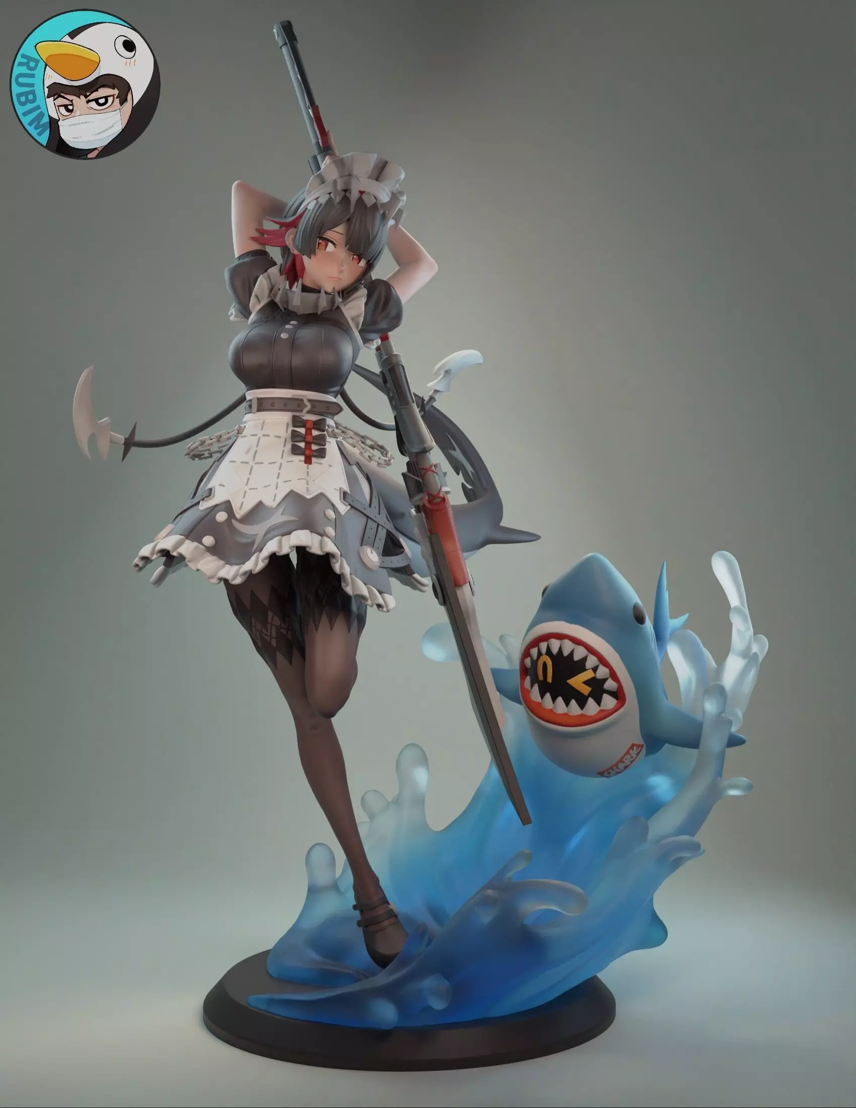 Ellen joe Zenless Zone Zero 3d print 3D print model_0