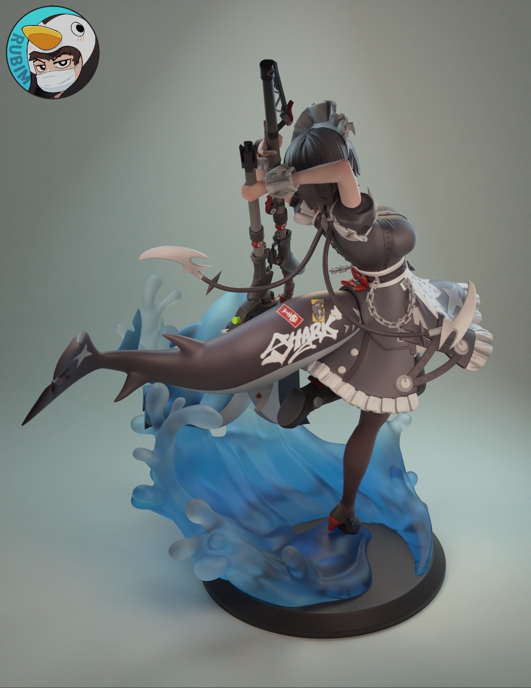 Ellen joe Zenless Zone Zero 3d print 3D print model_1