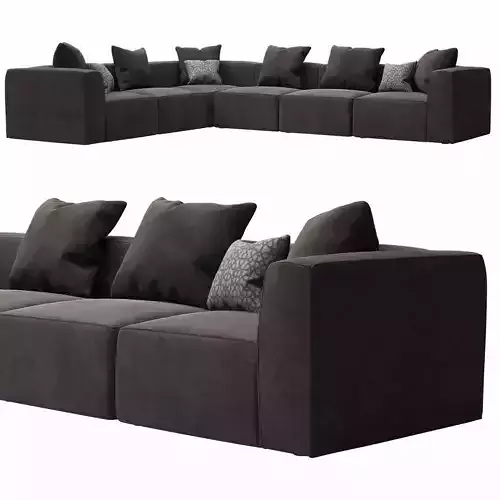 Keltan 6 piece modular sectional sofa