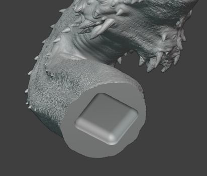 Caraxes House of the Dragons 3D print model_6