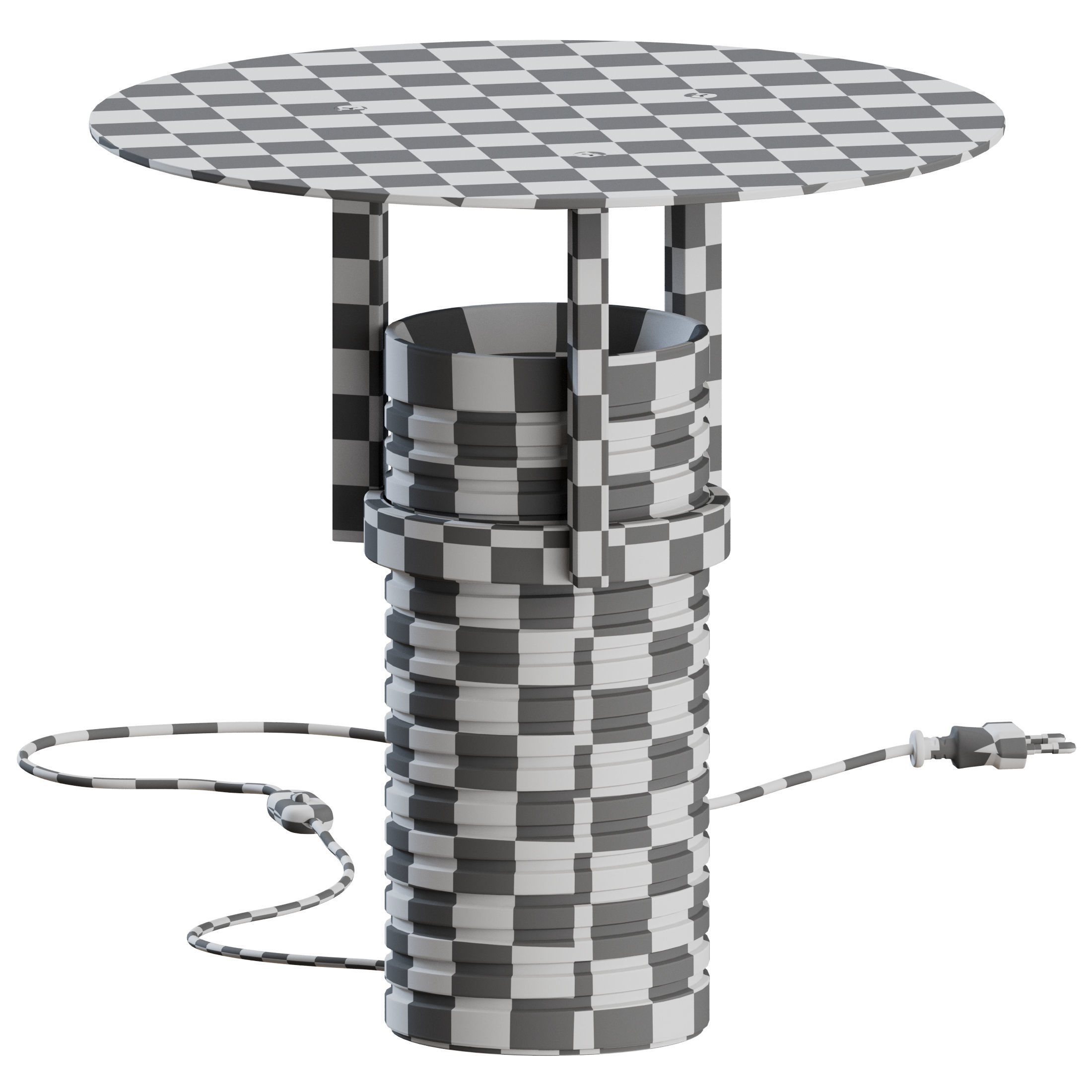 Set Table Lamp by Muuto 3D model_1