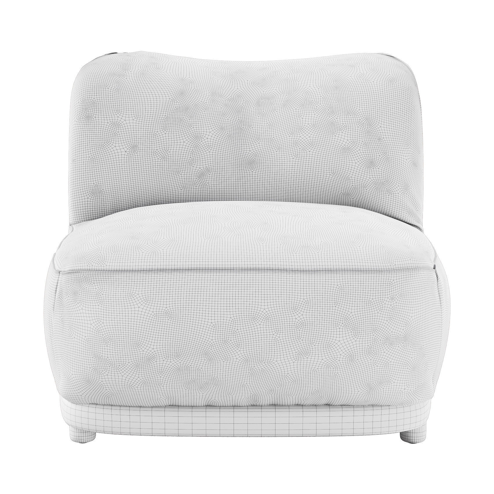 Mella Chair 3D model_4