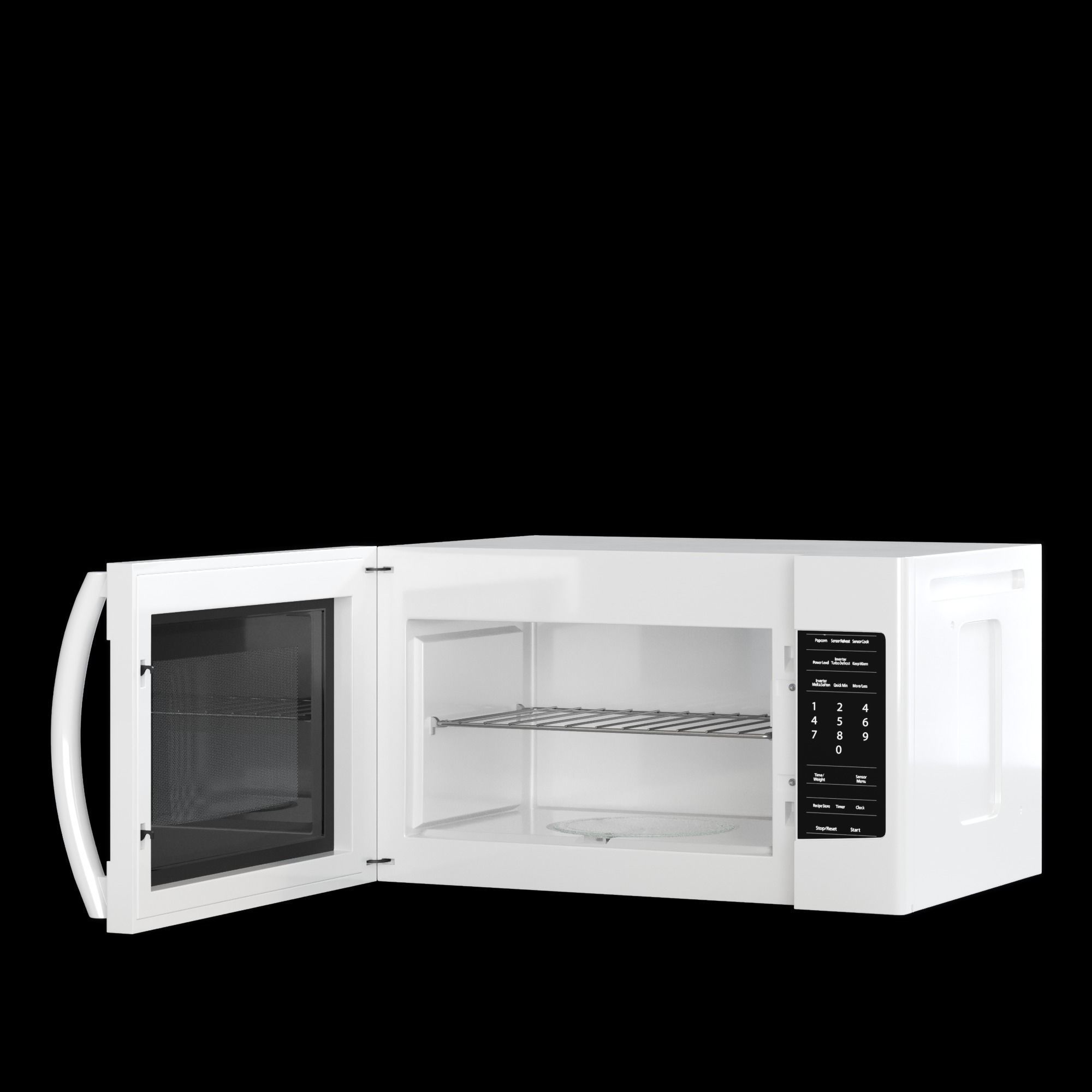 Microwave Samsung 3D model_6