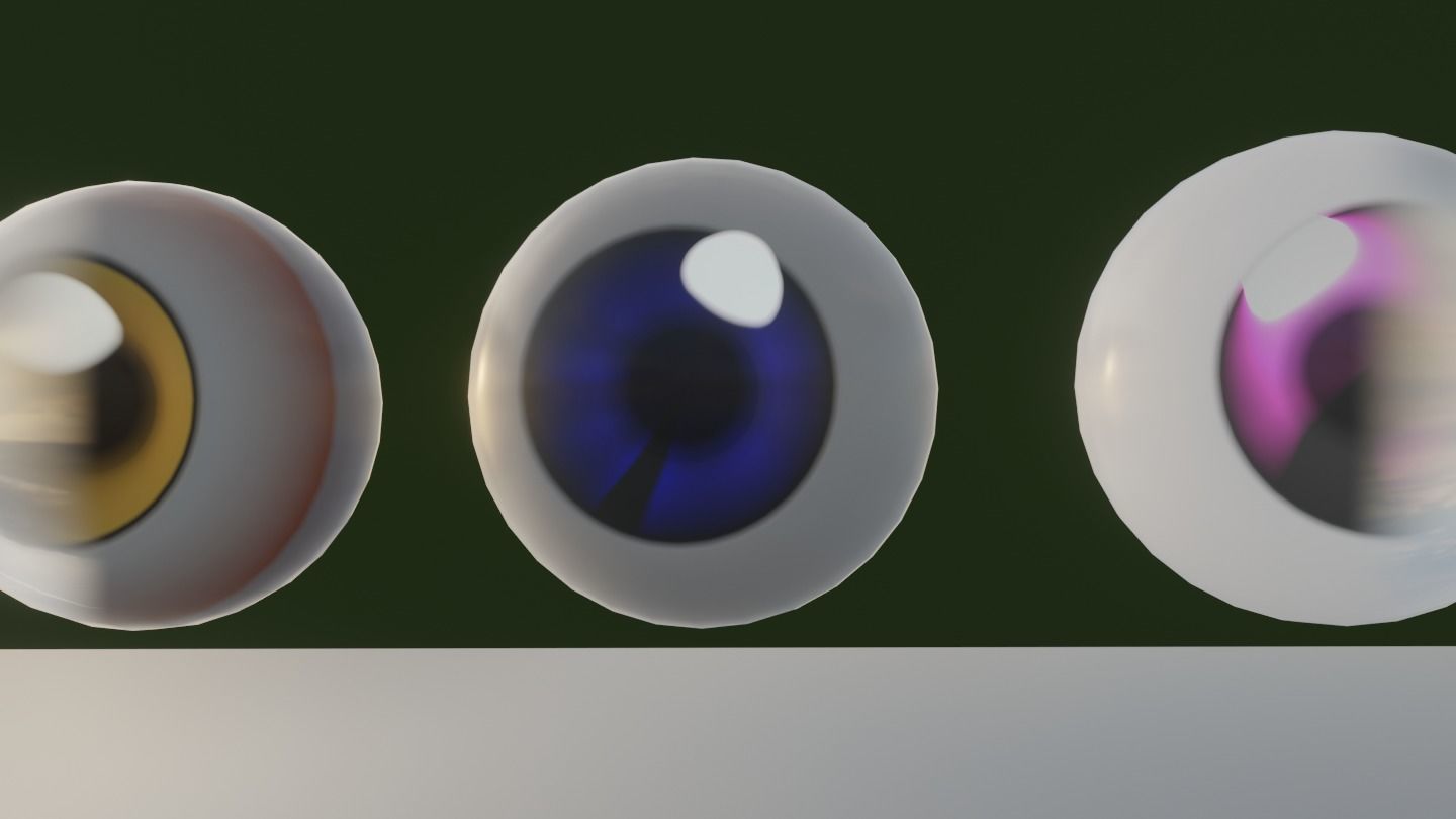 6 PROCEDURAL ANIME-CARTOON EYES MODEL 3D model_6