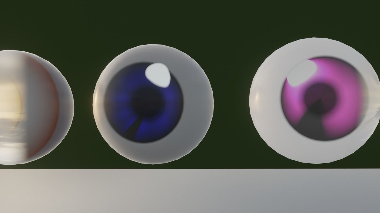 6 PROCEDURAL ANIME-CARTOON EYES MODEL 3D model_7