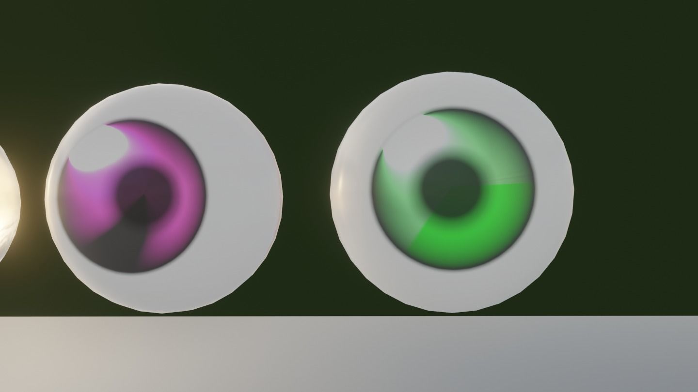 6 PROCEDURAL ANIME-CARTOON EYES MODEL 3D model_12