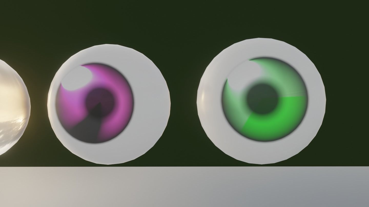 6 PROCEDURAL ANIME-CARTOON EYES MODEL 3D model_10
