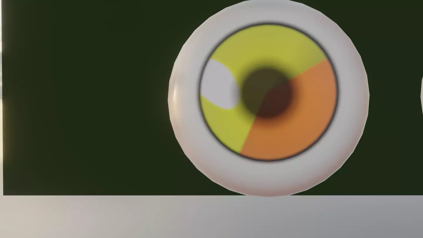 6 PROCEDURAL ANIME-CARTOON EYES MODEL 3D model_0