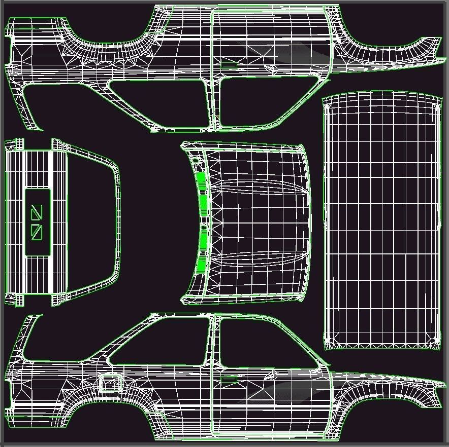 Toyota 4Runner 2 door Low-poly 3D model_49