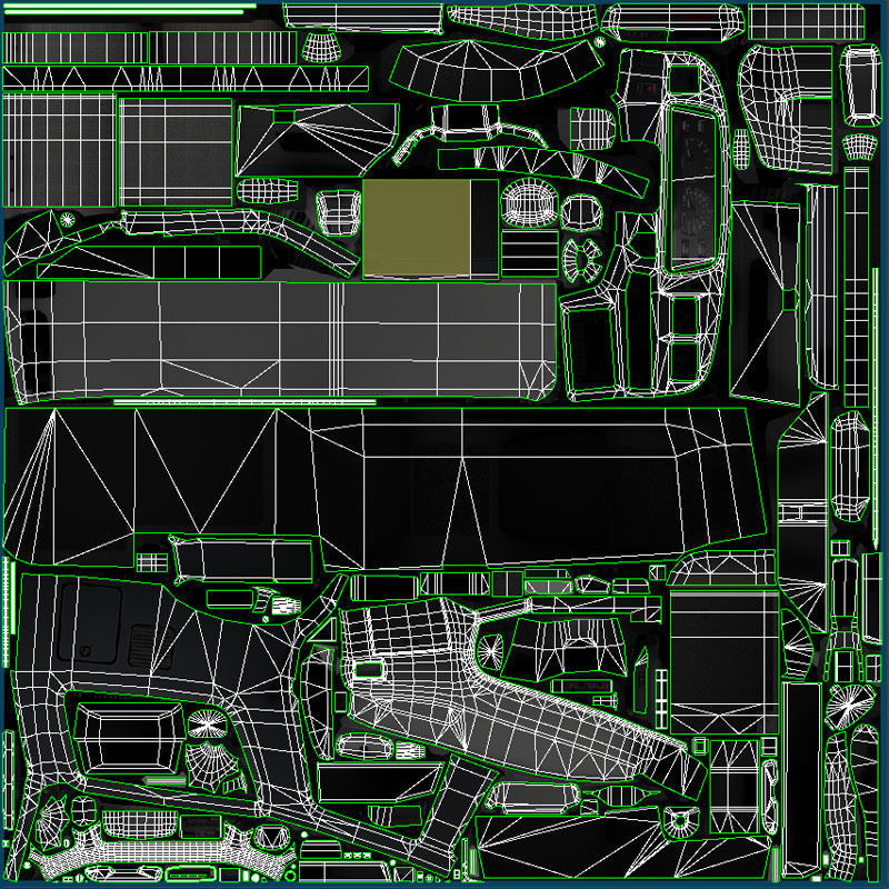 Toyota 4Runner 2 door Low-poly 3D model_51