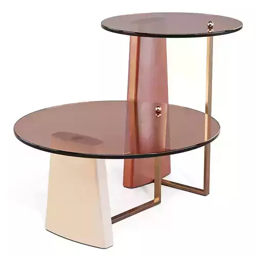Carpanese Home Rialto - Coffee and Side Table