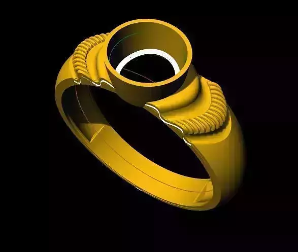 pearl ring 3dm and stl file