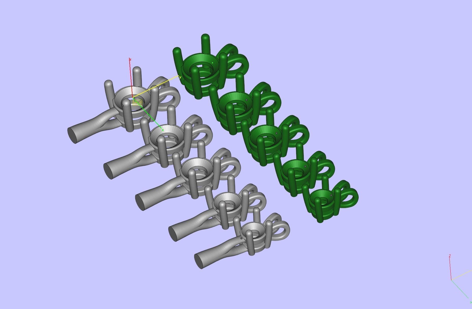 Solitaire Round Diamond Pendants and Heads 3DMODELS  3D print model_9