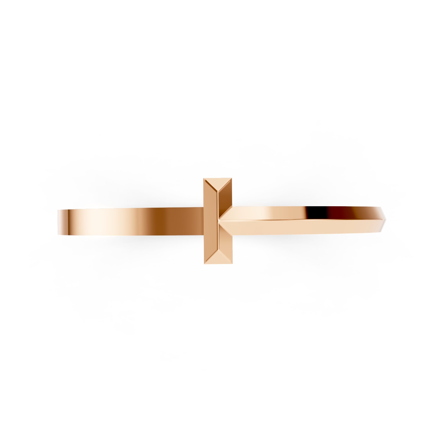 Tiffany T Bangle 3D print model_2