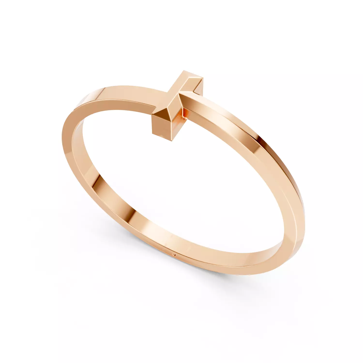 Tiffany T Bangle 3D print model_0