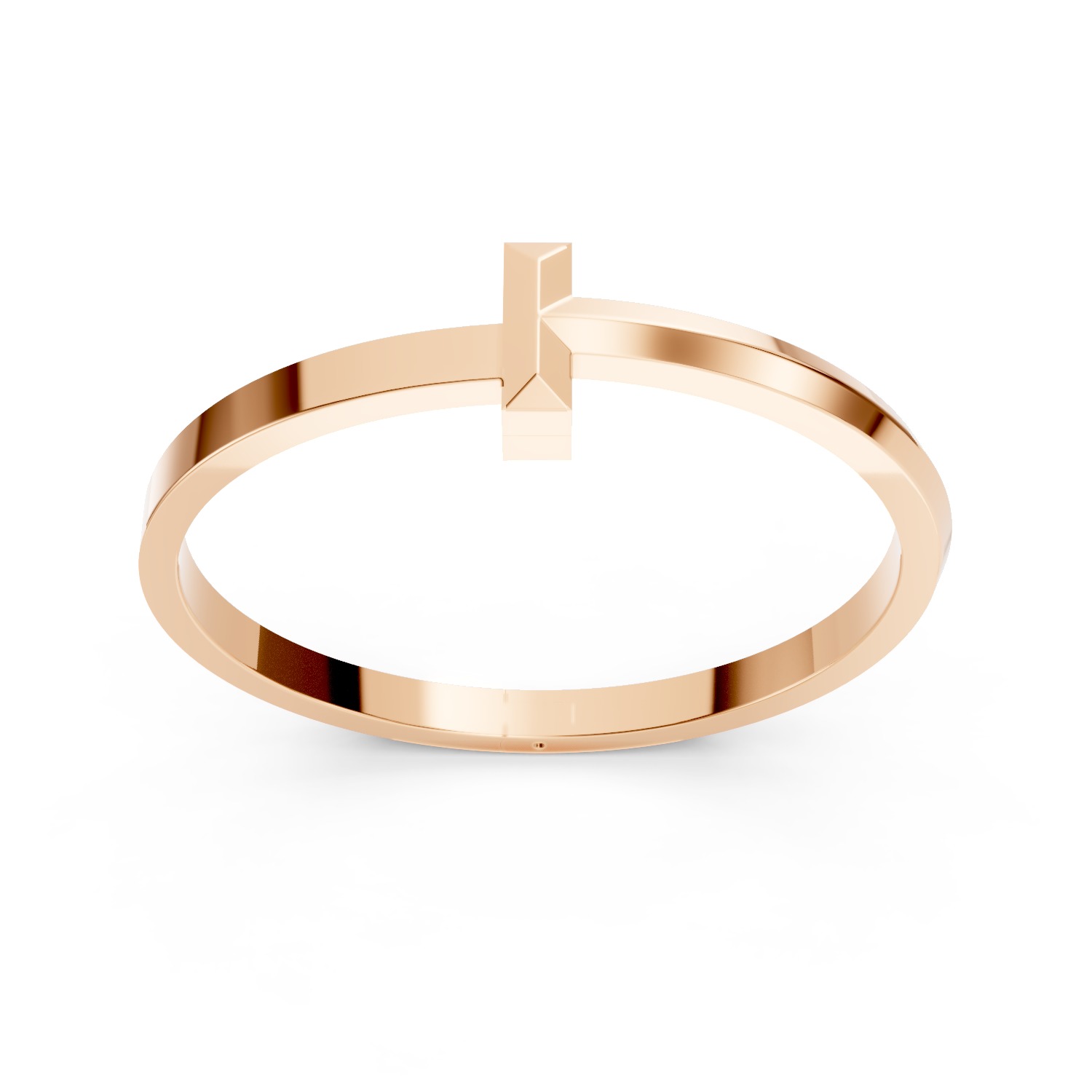 Tiffany T Bangle 3D print model_1