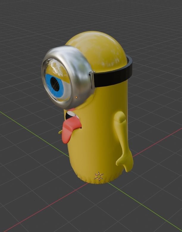 3D model minion 3D model_1