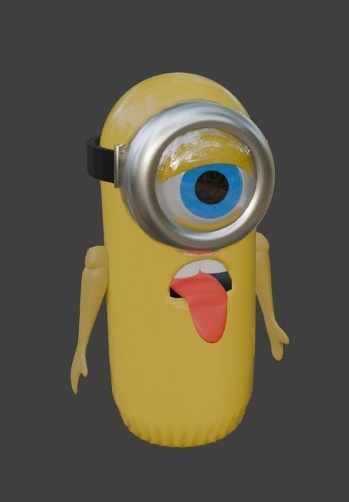 3D model minion 3D model_2