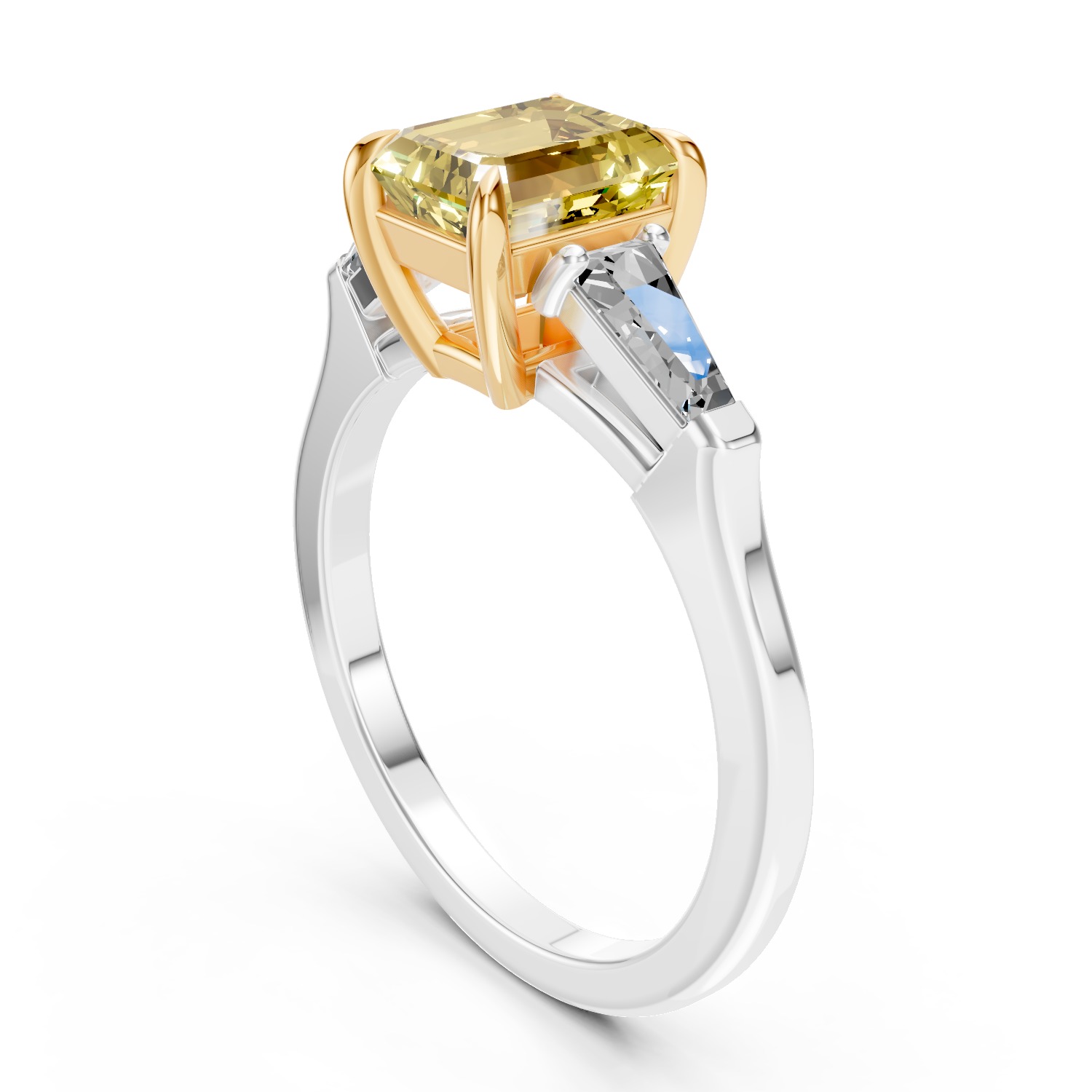 Graff Engagment Ring 3D print model_5