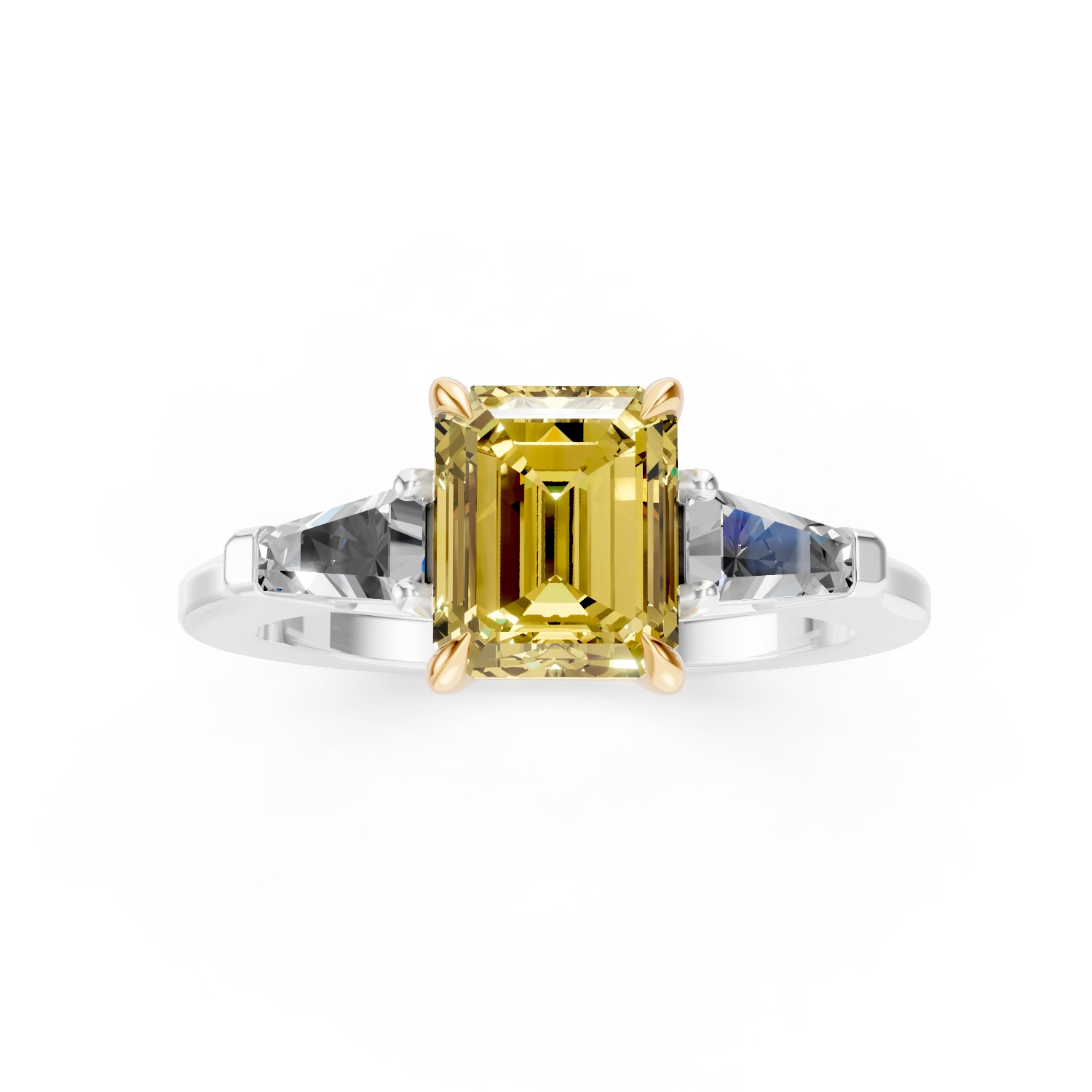 Graff Engagment Ring 3D print model_2