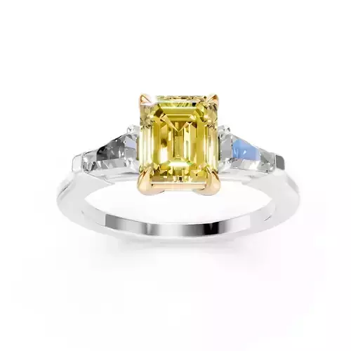 Graff Engagment Ring 3D print model