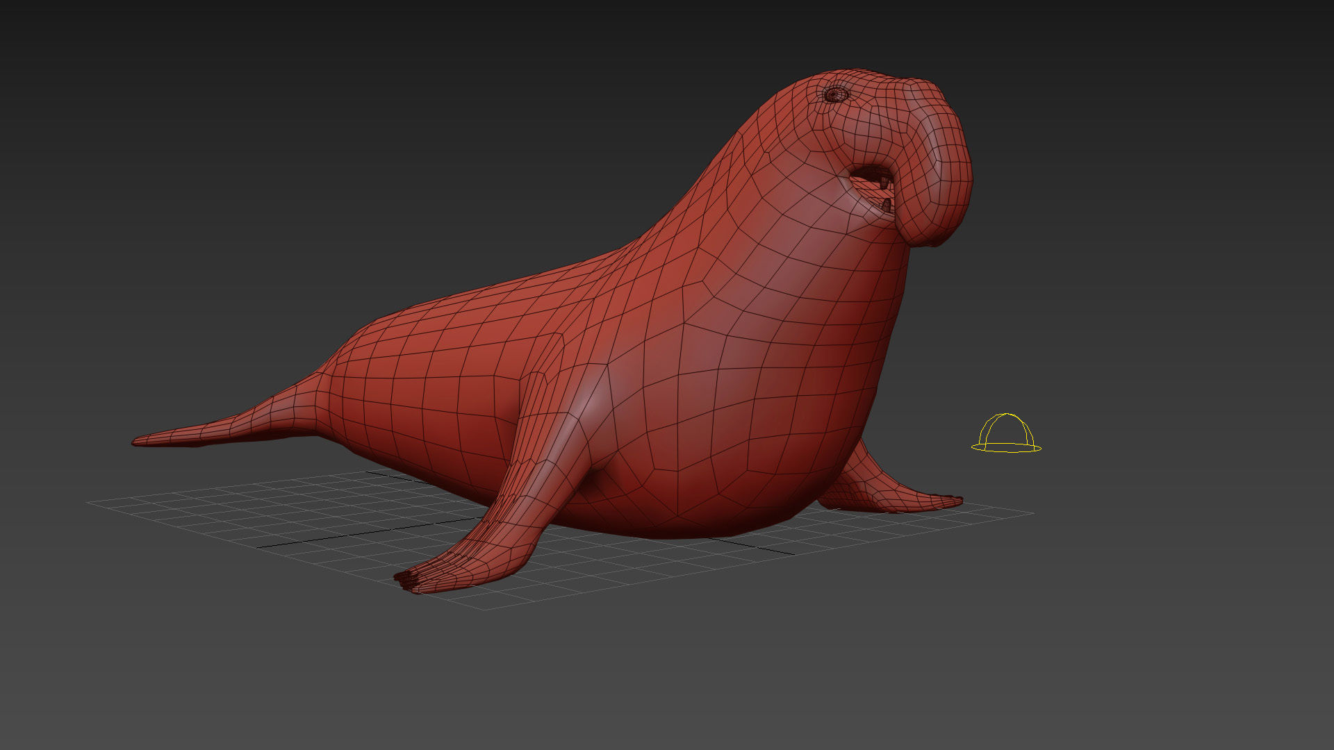 Sea Elephant Seal - 8K 3d animated 3D model_13