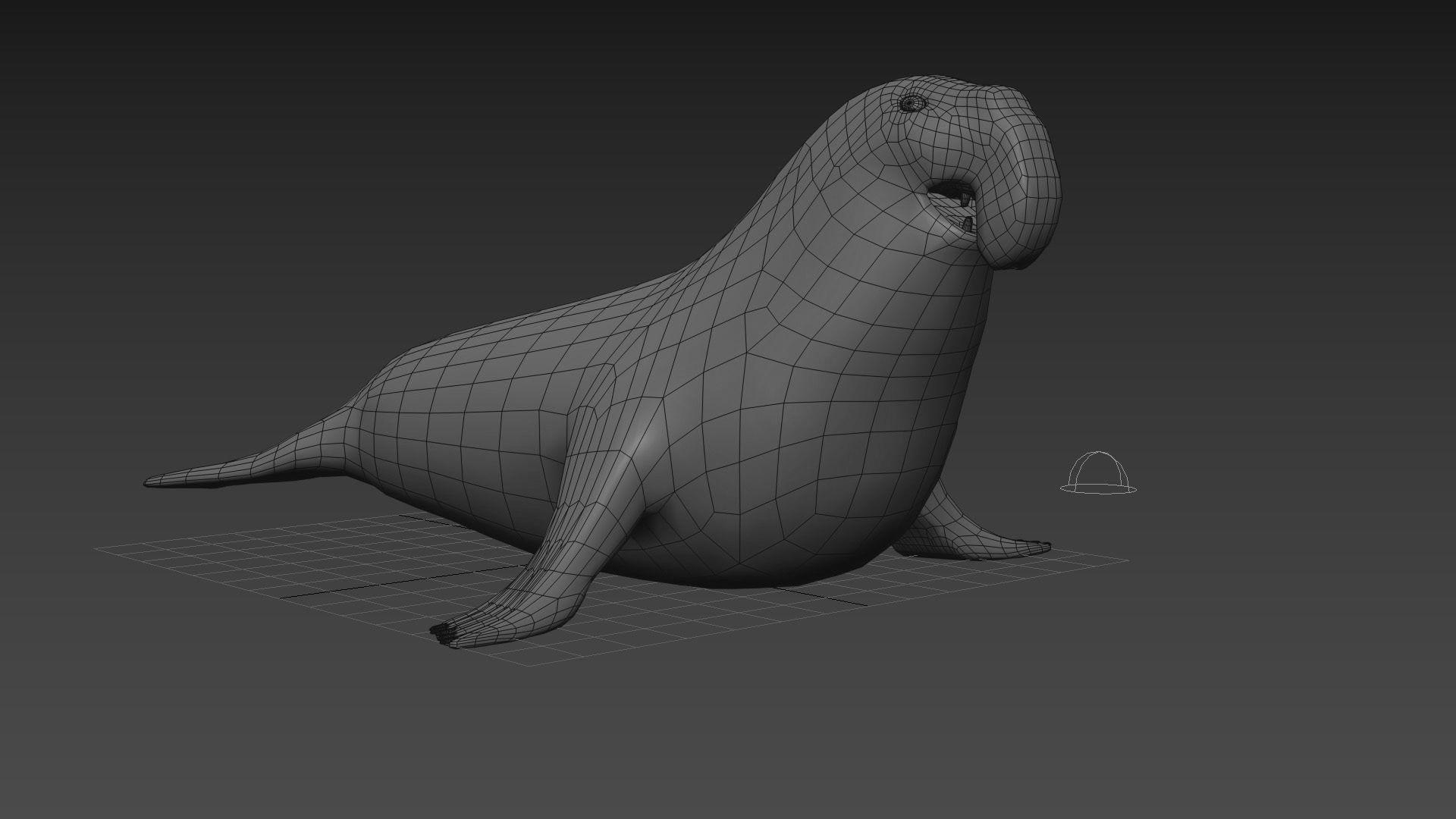Sea Elephant Seal - 8K 3d animated 3D model_14