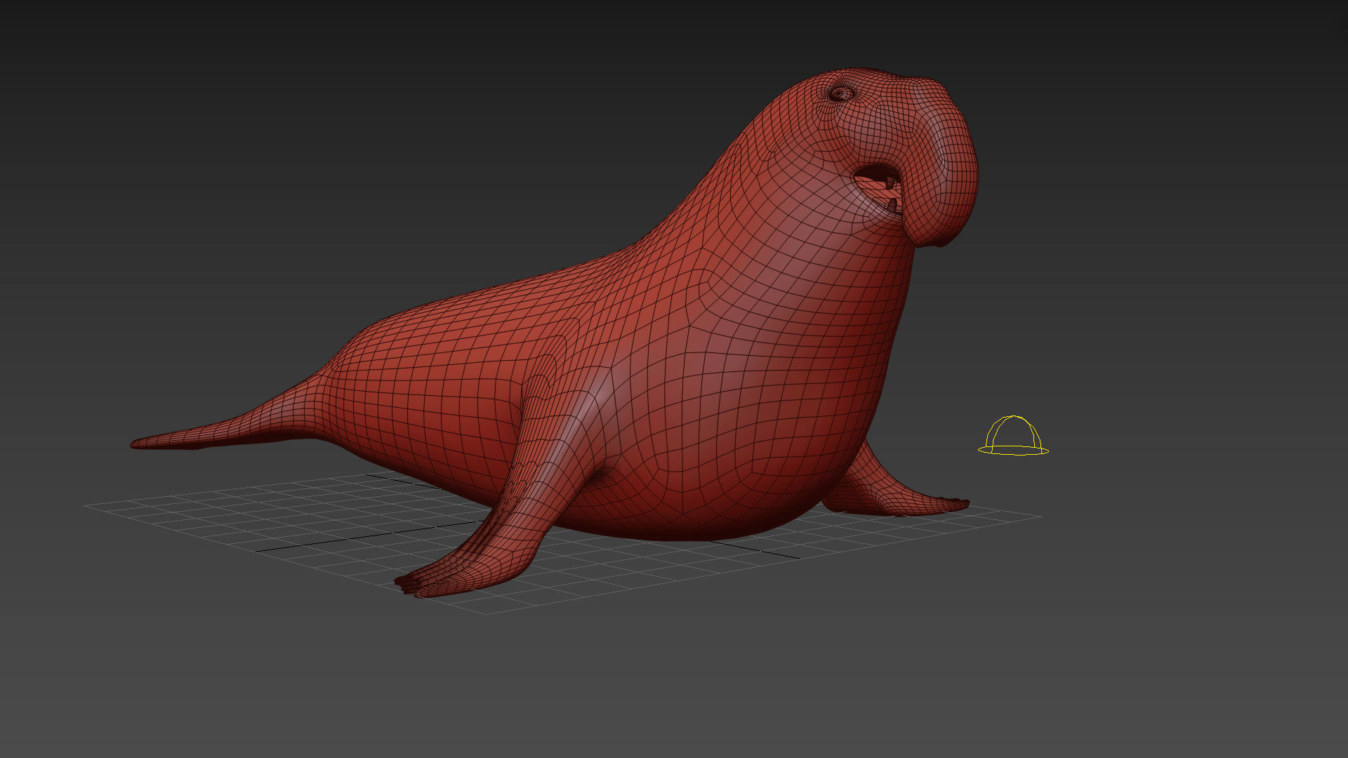 Sea Elephant Seal - 8K 3d animated 3D model_12