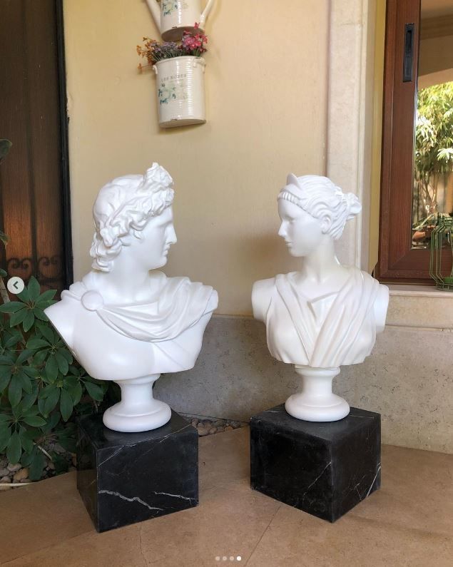 apollo statue - bust 3D print model_6