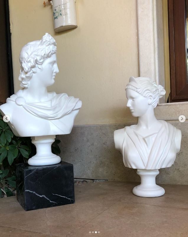 apollo statue - bust 3D print model_4