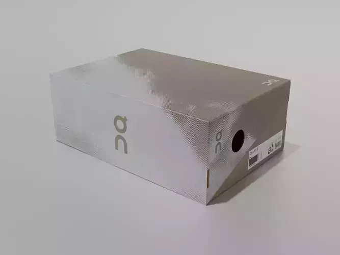 3D model On Cloud shoe box VR / AR / low-poly | CGTrader