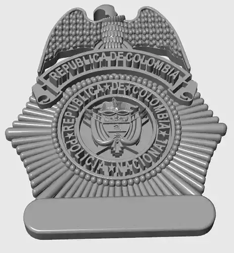 MEDALLAS POLICIAS O PINES 