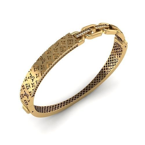 elegant bracelet model 3D print model