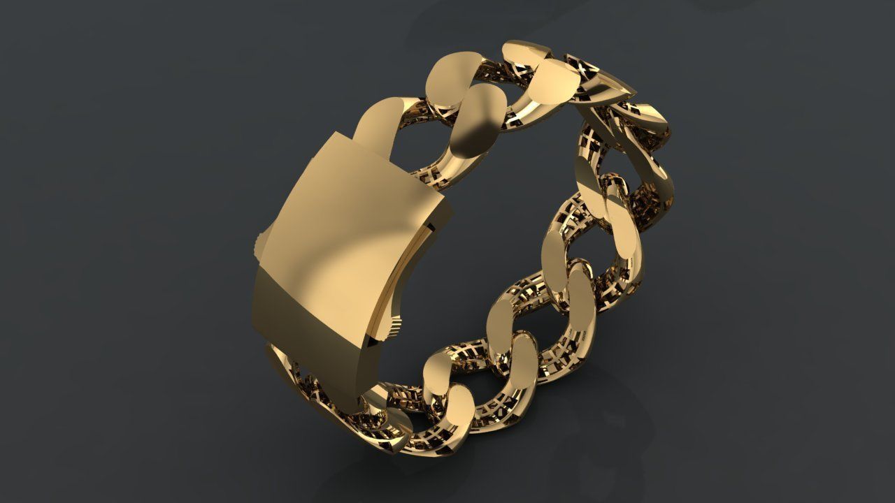 elegant bracelet model series 3D print model_1